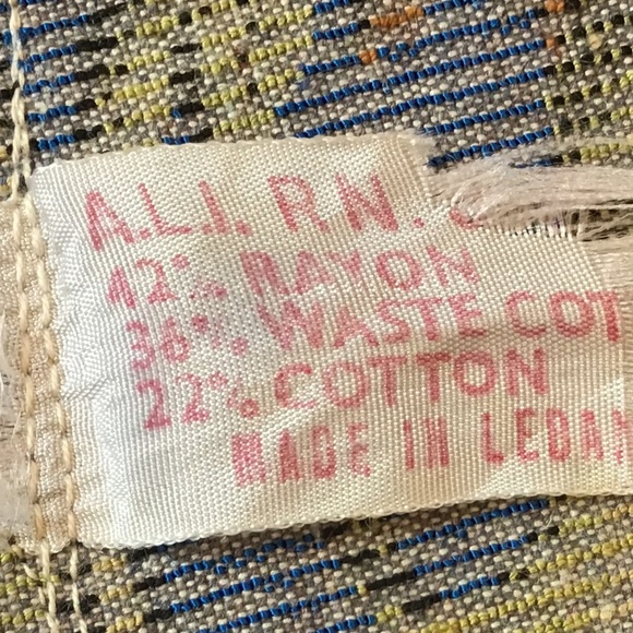 Vintage Pheasant Tapestry Wall Hanging Made in Lebanon - Picture 15 of 16